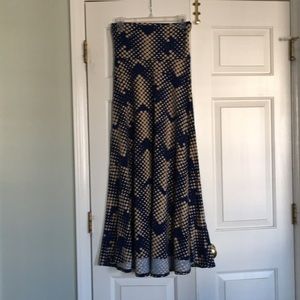 LuLaRoe maxi skirt